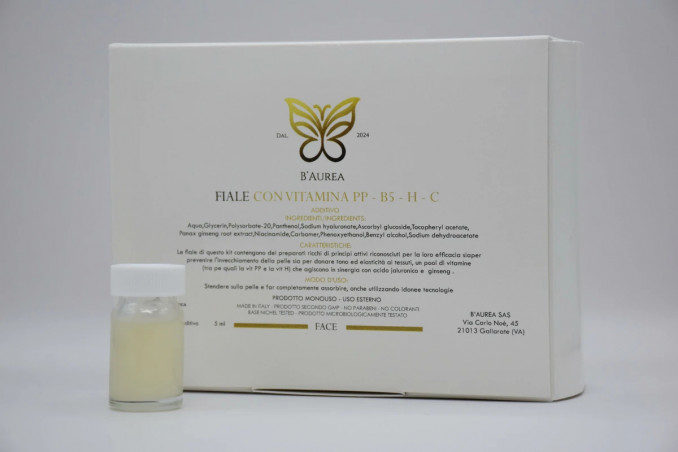 B'Aurea ® - Vials With Vitamin PP - B5 - H - C