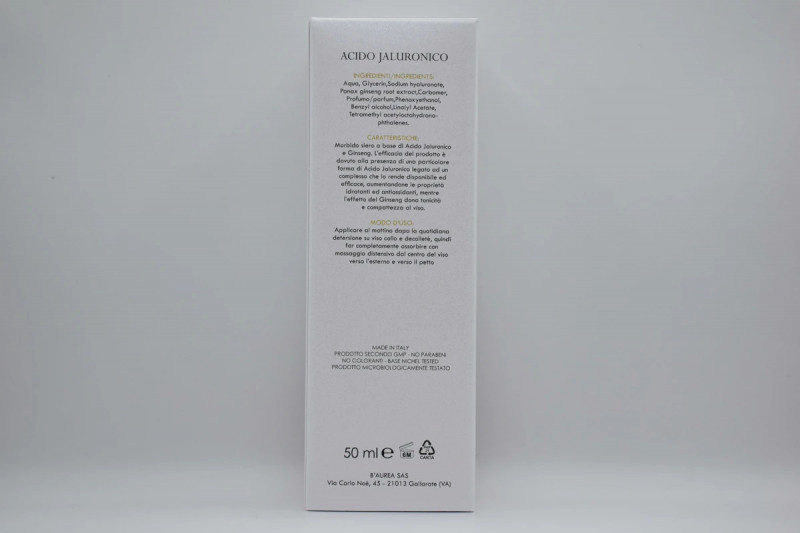 B'Aurea ® - Hyaluronic Acid with Ginseng Extract